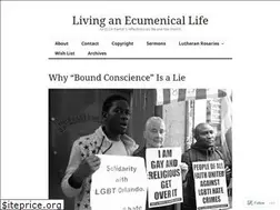 Sites similar to ecumenicallife.com