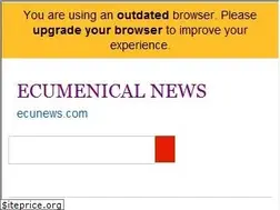Sites similar to ecumenicalnews.com