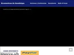 Sites similar to ecumenicasdeguadalupe.org