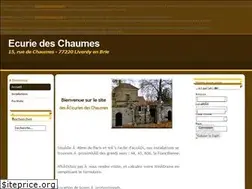 Sites similar to ecurie-des-chaumes.com
