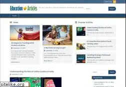 Sites similar to edarticle.com