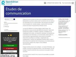 Sites similar to edc.revues.org