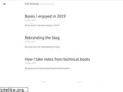 Sites similar to eddyerburgh.me
