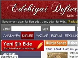 Sites similar to edebiyatdefteri.com