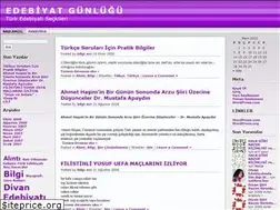 Sites similar to edebiyatgunlugu.wordpress.com