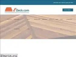 Sites similar to edeck.com