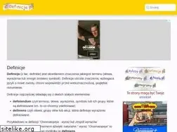 Sites similar to edefinicje.pl