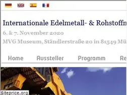 Sites similar to edelmetallmesse.com