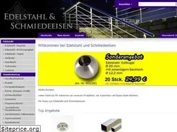 Sites similar to edelstahl-schmiedeeisen.de