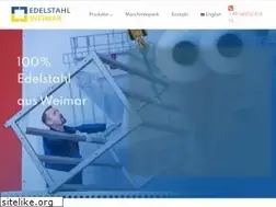 Sites similar to edelstahl-weimar.de