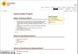 Sites similar to eden.sahanafoundation.org