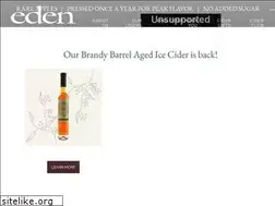 Sites similar to edenicecider.com