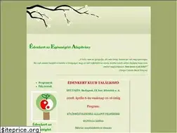 Sites similar to edenkertazegeszsegert.googlepages.com