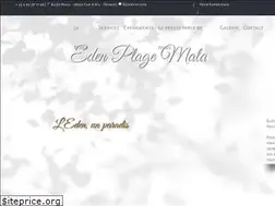 Sites similar to edenplagemala.com