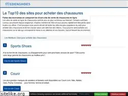 Sites similar to edenshoes.fr