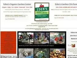 Sites similar to edensorganicgardencenter.com
