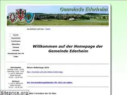 Sites similar to ederheim.de