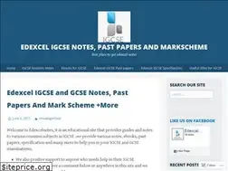 Sites similar to edexcelnotes.wordpress.com