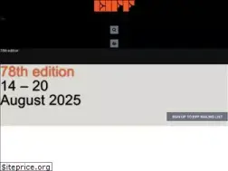 Sites similar to edfilmfest.org.uk