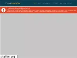 Sites similar to edgarsoberon.com