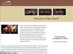 Sites similar to edge.church
