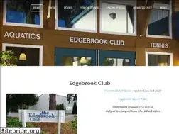 Sites similar to edgebrookclub.org