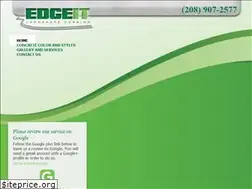 Sites similar to edgeitcurbing.com