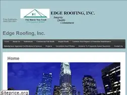 Sites similar to edgeroofing.com
