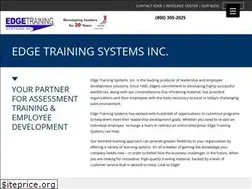 Sites similar to edgetrainingsystems.com