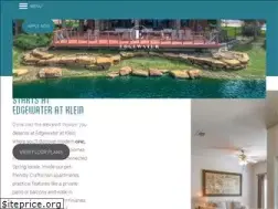Sites similar to edgewateratklein.com