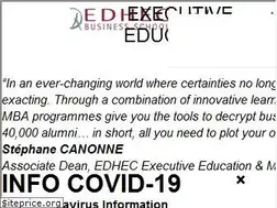 Sites similar to edhec-executive.fr