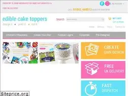Sites similar to ediblecaketoppers.co.uk