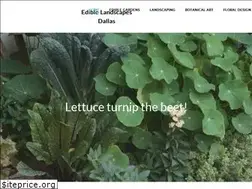 Sites similar to ediblelandscapesdallas.com