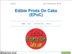 Sites similar to edibleprintsoncake.com