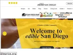 Sites similar to ediblesandiego.com