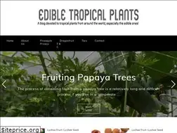 Sites similar to edibletropicalplants.com