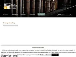 Sites similar to edicioneshidalguia.es