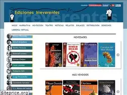 Sites similar to edicionesirreverentes.com