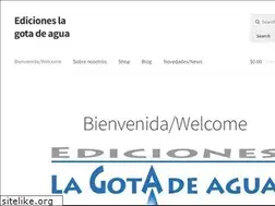 Sites similar to edicioneslagotadeagua.com