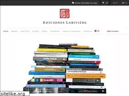 Sites similar to edicioneslariviere.com