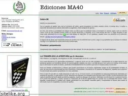 Sites similar to edicionesma40.com