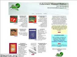 Sites similar to edicionesmanuelibanez.es