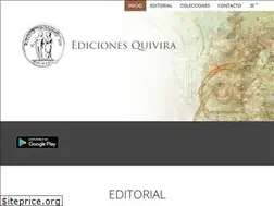 Sites similar to edicionesquivira.com
