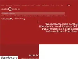 Sites similar to edicoescristorei.com.br