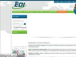 Sites similar to edilangues.com