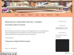 Sites similar to edilibrary.wordpress.com