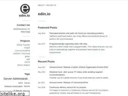 Sites similar to edin.io