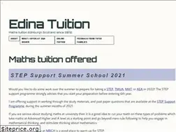 Sites similar to edinatuition.com