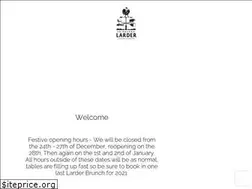 Sites similar to edinburghlarder.co.uk