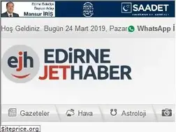 Sites similar to edirnejethaber.com
